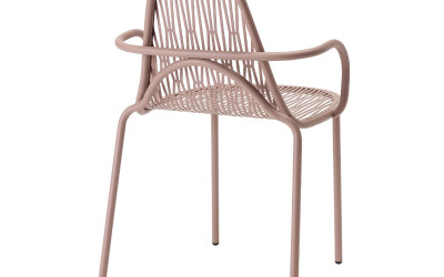 židle kovové design područky_venkovní